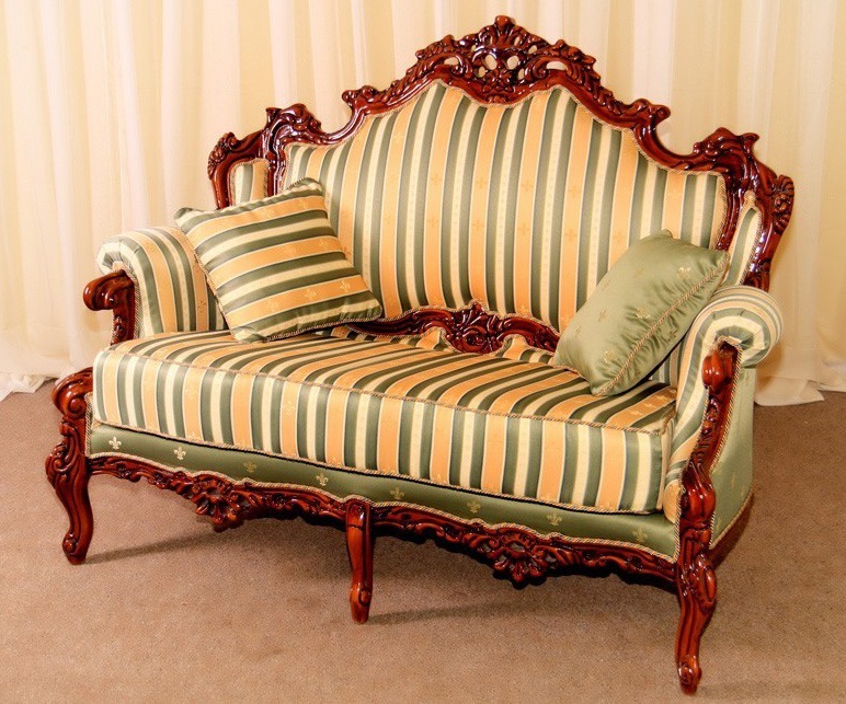 Vintage Wooden Sofa set design